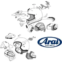 Arai Cuscinetto Per Il Collo Rx-7v/qv-pro Eco Pure