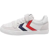 Hummel Scarpe bambini SLIMMER STADIL LEATHER LOW JR ragazza - Bianco - 38