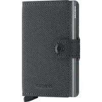 Secrid Unisex Miniwallet Twist Grey Taglia: OS | Portafogli Outlet | Unisex | Grigio