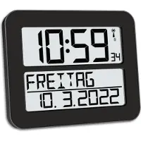 TFA-Dostmann Orologio Da Parete Radiocontrollato Timeline Max