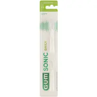 Gum Ricariche giornaliere Sonic White Brush 2U — Testina spazzolino