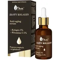 Ava Laboratorium Golden Collagen — siero viso anti-età al collagene dorato 30 ml