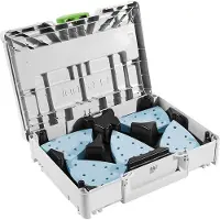 Festool Sys-Tainer³ per abrasivi SYS-STF DELTA GR-Set Granato | 578195