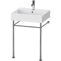 Duravit Console métallique Vero pour 045450, réglable en hauteur, chromé, 0030651000, 0030651000
