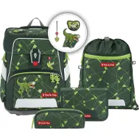 Step by step Space Shine Set di borse per la scuola 5 pezzi verde