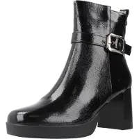 Carmela per donna. 16253304-NEGRO Stivaletti in pelle 162533 neri (36), Nero, Basso, Cerniera, Casual