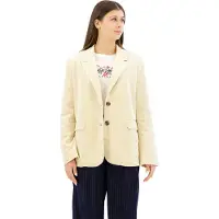 Pepe Jeans per donna. PL402459 Giacca Cara beige (XS), Bianco, Casual, Cotone