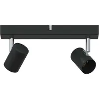 Syfax Faretto da soffitto Nero 26 x 6,5 x 11,5 cm Metallo