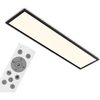 Briloner Pannello LED a colori, dimmerabile, RGB, CCT, 100x25cm