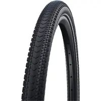 Schwalbe Marathon Almotion Evo 28'' (40-622) V-Guard FB Pneumatico da bicicletta (28'' x 1,50'' - 40-622, nero/ reflex)