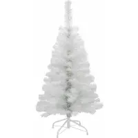 Spetebo 3.09 Albero di Natale artificiale BIANCO - 90 cm