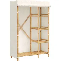 Syfax Armadio 110x45x170 cm in Bambù