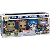 Funko POP! Statuina Festiva Marvel 4 Unità