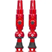 Muc Off Tubeless Valves Big Bore Lite Valvola per bicicletta (35 mm, rosso)