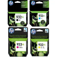 HP Cartuccia stampante 932XL / 933XL (C2P42AE) - 4 colori Alta capacità Multipack