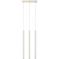 Sollux Lampada a sospensione PASTELO 3 beige 3xG9 8W acciaio 94x5x30cm