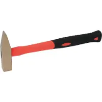 Ks Tools BRONZEplus martello da fabbro 400 g, con manico in fibra di vetro