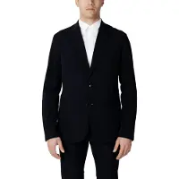 Armani Exchange per uomo. 8NZG49ZNYZZ1583 Blazer classico blu scuro (36), Casual, Poliamide, Navy