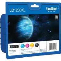 Brother Cartuccia stampante LC-1280XLVALBP - 4 colori Alta capacità Multipack