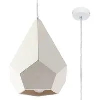 Sollux Lampada a sospensione in Vetroceramica PAVLUS 1xE27 15W Vetroceramica 135x25x25cm
