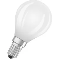 Osram LED goccia E14 5,5W 827 dimming satinato