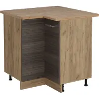 Vicco Mobile ad angolo cucina R-Line Grigio nobile 75.6 cm , PL Rovere, Model 53676