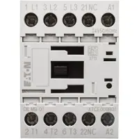 Eaton Contattore di potenza 9A 3P 24V AC 0Z 1NC DILM9-01 (24V50/60HZ) 276729