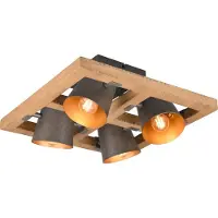 TRIO BELL lampada da soffitto moderna argento 601900467
