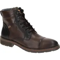 Pikolinos per uomo. M2M-8156C1 Stivaletti in pelle marrone York (47), Basso, Cerniera, Casual