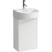 Laufen Lave-mains Sonar de , 1 porte, charnière droite, convient au lavabo 815341, H4054820341701, H4054820341701