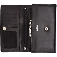 Golden Head Polo Portafoglio Protezione RFID Vera Pelle 17 cm nero