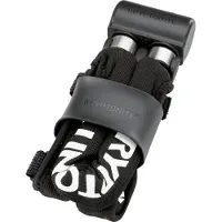 Kryptonics Keeper 695 Foldable Lucchetto per bicicletta (6 mm / 95 cm, grigio/nero)