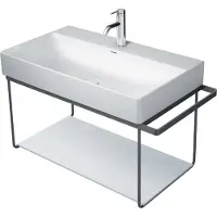 Duravit DuraSquare console en métal 86,5x45,1cm, pour lavabo 235380, montage mural, 0031124600, 0031124600