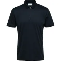 Selected Camicia Polo In Maglia Uomini Blu L