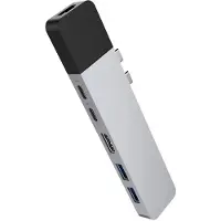 Hyper Hub Drive Net 6 In 2 For Usb-c Macbook Pro