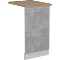 Vicco Pannello frontale R-Line Calcestruzzo 45 cm , PL Rovere, Model 54902
