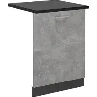 Vicco Pannello frontale della lavastoviglie R-Line Calcestruzzo 60 cm , PL Marmo, Model 55022