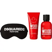 Dsquared2 Red Wood Donna 50 ml + Gel & Shampoo 2 in 1 50 ml + Maschera notte — Set Eau de Toilette