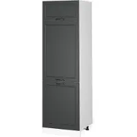 Vicco Armadio frigorifero R-Line Antracite rustico 60 cm, Model 37246