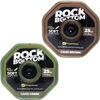 Ridgemonkey Lenza Da Pesca Per Carpe Connexion Rock Bottom Tungsten Soft Coated Hooklink 20 M