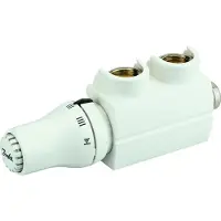 Danfoss Set valvole VHS RAL 9016 Radiatore R 1/2, angolare, 1 pz.