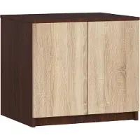 Akord Sopralzo per armadio S60 Stella Wenge/Sonoma 60 cm con ripiano e montaggio fai da te