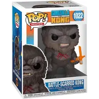 Funko POP! Figura Di Kong Con Cicatrici Di Battaglia Godzilla Vs Kong