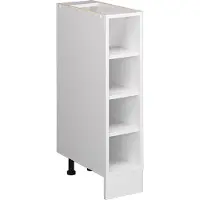 Vicco Scaffale da cucina R-Line Bianco 20 cm senza piano di lavoro, Model 37401