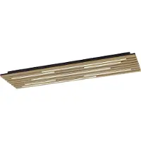 Paul Neuhaus Smart plafoniera a LED Q-Acoustic legno 115 x 31 cm