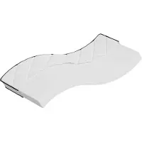 Syfax Materasso in Schiuma per Bambini Mediamente Morbido 80x160 cm