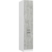 Akord Armadio Oliwia Bianco/Cemento 40X57X205 Cm