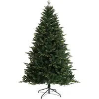 SVITA albero di Natale artificiale di alta qualità 210 cm albero di Natale decorativo albero artificiale albero di metallo stand sistema pieghevole