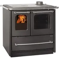 La Nordica Sovrana Easy Evo 2.0 Interno Caminetto freestanding A legna Antracite