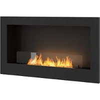 SOLOLED Caminetto a Bioetanolo INSIDE 900 Infire da incasso con Vetro